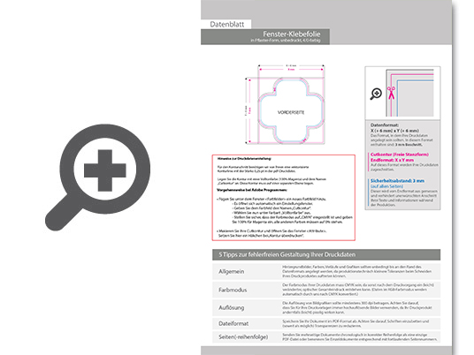 Product Bild fenster-klebefolie_unbedruckt_in_pflaster-form_konturgeschnitten