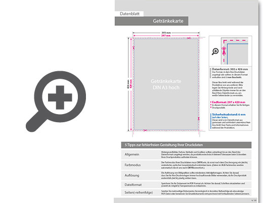 Product Bild getr__nkekarte_mit_metall-spiralbindung__endformat_din_a3__8-seitig