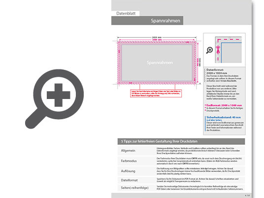 Product Bild spannrahmen_freistehend__system_inkl__druck__200_cm_x_100_cm__vorder-_und_r__ckseite_bedruckt